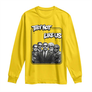 Vintage African American Heroes Long Sleeve Shirt They Not Like Us TS12 Daisy Print Your Wear