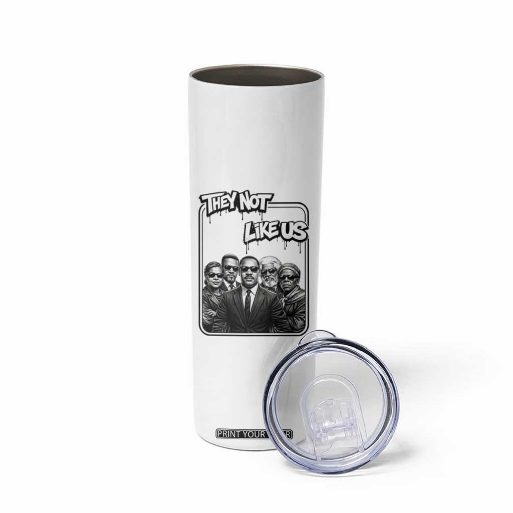Vintage African American Heroes Skinny Tumbler They Not Like Us TS12 Print Your Wear