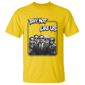 Vintage African American Heroes T Shirt They Not Like Us TS12 Daisy Print Your Wear