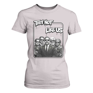 Vintage African American Heroes T Shirt For Women They Not Like Us TS12 Ice Gray Print Your Wear