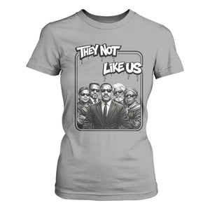 Vintage African American Heroes T Shirt For Women They Not Like Us TS12 Sport Gray Print Your Wear