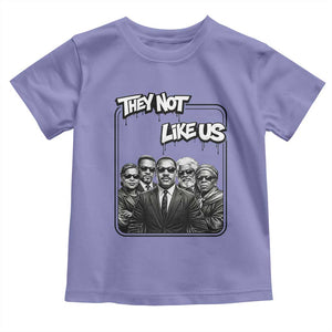 Vintage African American Heroes Toddler T Shirt They Not Like Us TS12 Violet Print Your Wear