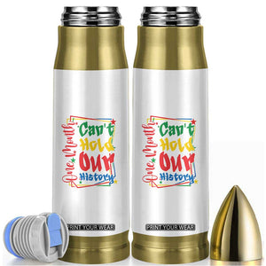 One Month Cannot Hold Our History Bullet Tumbler Black History Gift TS12 White Print Your Wear