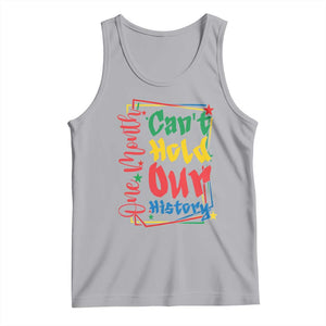 One Month Cannot Hold Our History Tank Top Black History Gift TS12 Athletic Heather Print Your Wear