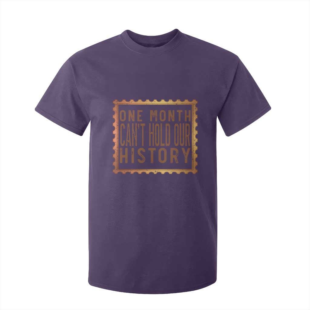 One Month Cannot Hold Our History T Shirt For Kid African American Gift TS12 Purple Print Your Wear