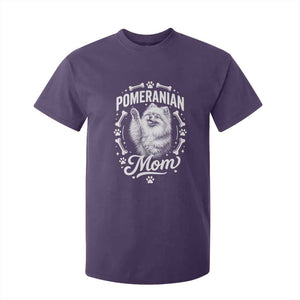 Vintage Pom Dog Mom T Shirt For Kid Pomeranian Lover Gift TS12 Purple Print Your Wear