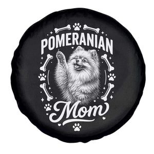 Vintage Pom Dog Mom Spare Tire Cover Pomeranian Lover Gift TS12 Print Your Wear