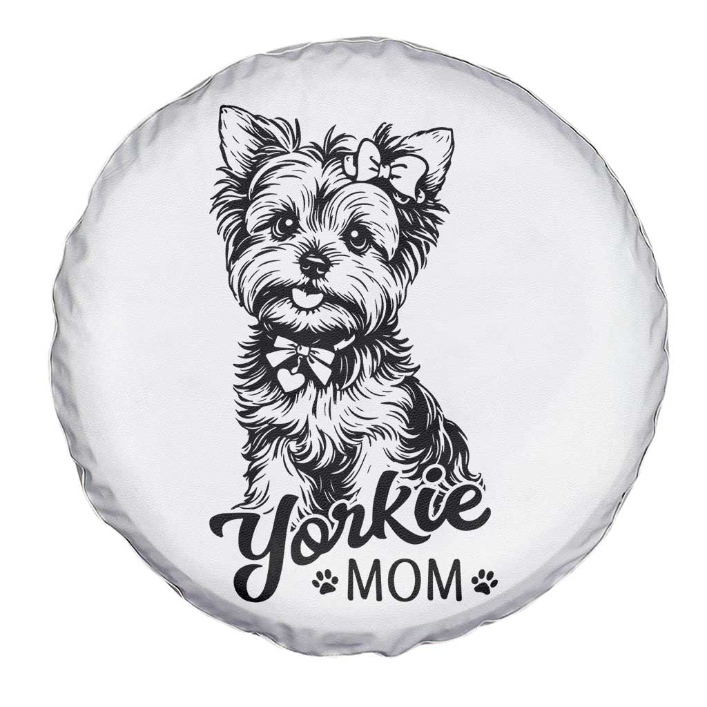 Yorkshire Terrier Mom Spare Tire Cover Cute Yorkie Mama Puppy Gift TS12 Print Your Wear