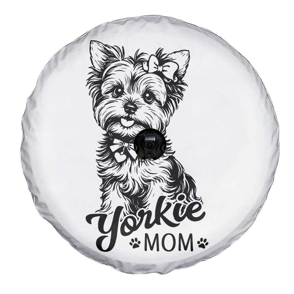 Yorkshire Terrier Mom Spare Tire Cover Cute Yorkie Mama Puppy Gift TS12 Print Your Wear