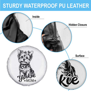 Yorkshire Terrier Mom Spare Tire Cover Cute Yorkie Mama Puppy Gift TS12 Print Your Wear