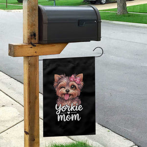 Yorkshire Terrier Dog Mom Garden Flag Cute Yorkie Puppy Gift TS12 Print Your Wear