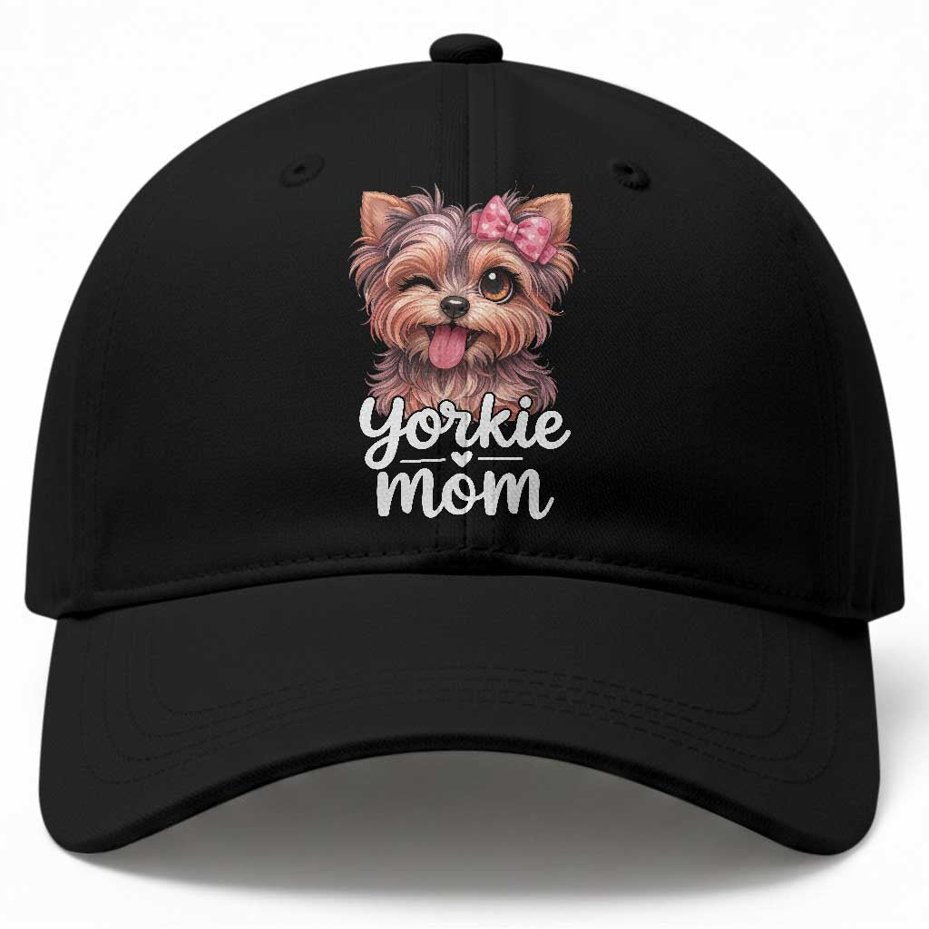 Yorkshire Terrier Dog Mom Baseball Cap Cute Yorkie Puppy Gift TS12 Print Your Wear