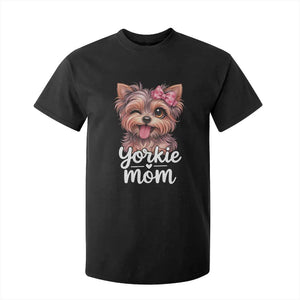 Yorkshire Terrier Dog Mom T Shirt For Kid Cute Yorkie Puppy Gift TS12 Black Print Your Wear