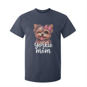 Yorkshire Terrier Dog Mom T Shirt For Kid Cute Yorkie Puppy Gift TS12 Navy Print Your Wear