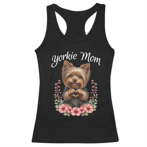 Cute Yorkie Mama Racerback Tank Top Yorkshire Terrier Dog Lover TS12 Black Print Your Wear