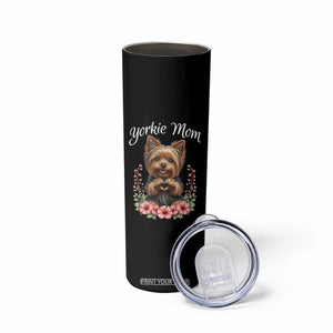 Cute Yorkie Mama Skinny Tumbler Yorkshire Terrier Dog Lover TS12 Print Your Wear