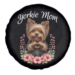 Cute Yorkie Mama Spare Tire Cover Yorkshire Terrier Dog Lover TS12 Print Your Wear