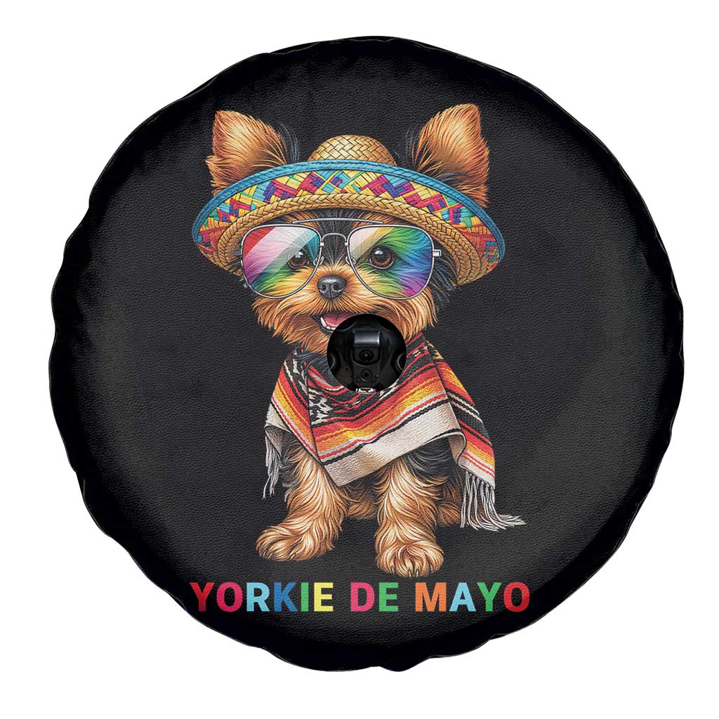 Yorkie De Mayo Spare Tire Cover Cinco De Mayo Dog Lover TS12 Print Your Wear
