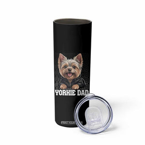 Proud Yorkshire Terrier Dad Skinny Tumbler Fathers Day Dog Lover Gift TS12 Print Your Wear
