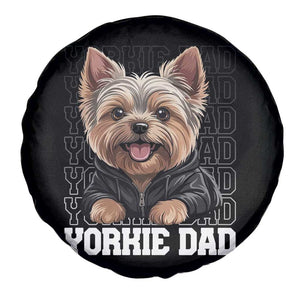 Proud Yorkshire Terrier Dad Spare Tire Cover Fathers Day Dog Lover Gift TS12 Print Your Wear