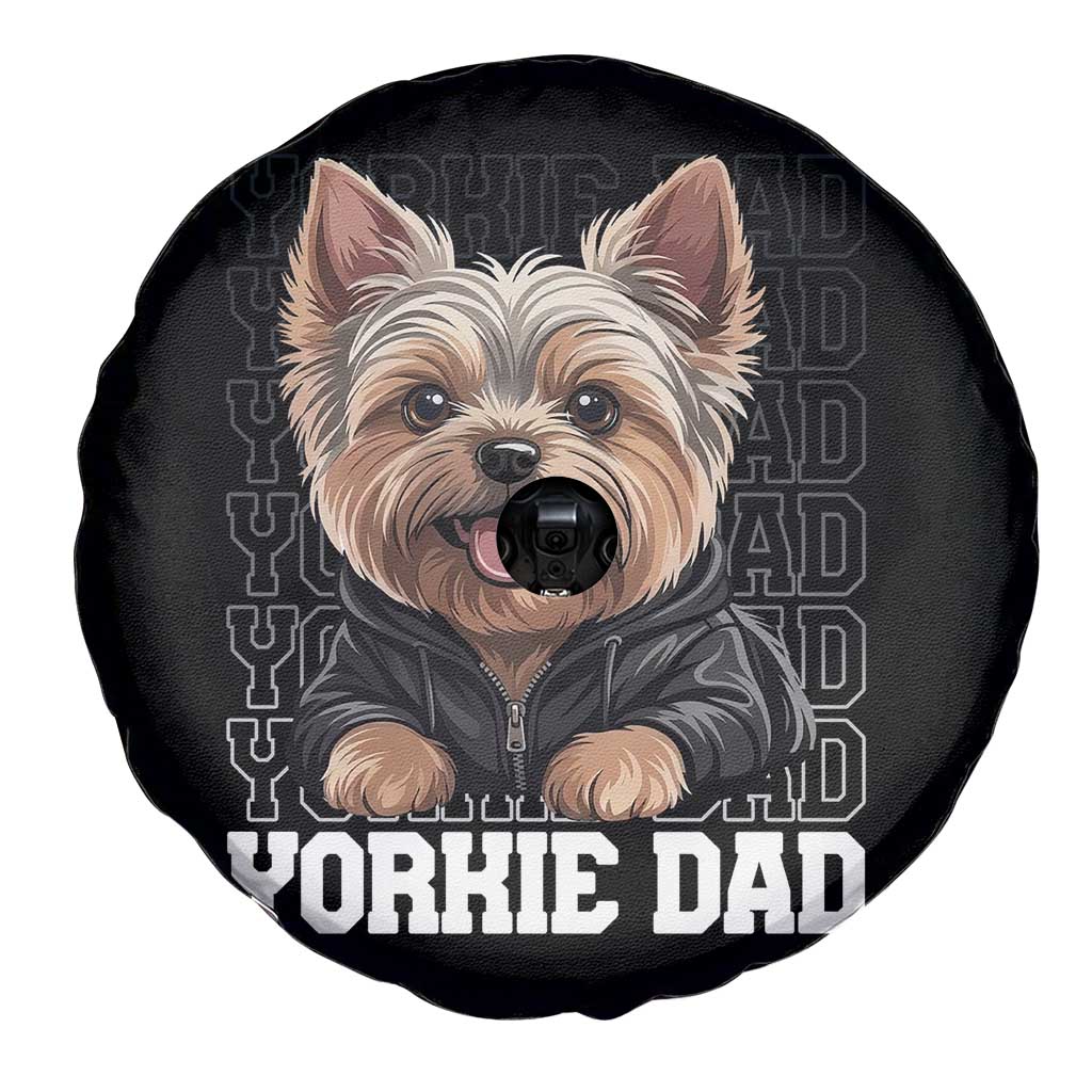 Proud Yorkshire Terrier Dad Spare Tire Cover Fathers Day Dog Lover Gift TS12 Print Your Wear