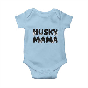 Proud Husky Mama Baby Onesie Siberian Husky Mothers Day Gift TS12 Light Blue Print Your Wear