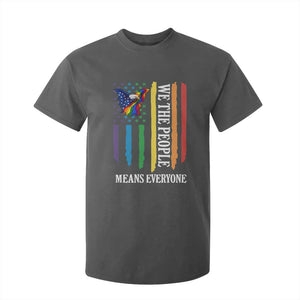 Patriotic Rainbow Pride American Eagle T Shirt For Kid We The People LGBT Pride TS12 Dark Heather Print Your Wear