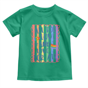 All For Love And Love For All Toddler T Shirt Pride Month LGBT Support TS12 Irish Green Print Your Wear