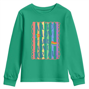 All For Love And Love For All Youth Sweatshirt Pride Month LGBT Support