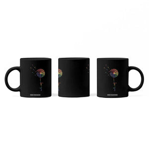 Be You LGBT Rainbow Dandelion Coffee Mug Pride Month Support TS12 Print Your Wear