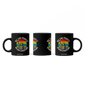 Rainbow Statue Of Liberty LGBTQ Pride Coffee Mug We The People Means Everyone TS12 Print Your Wear