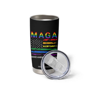 Make America Gay Again LGBTQ Pride Tumbler Cup Funny Political Pride Graphic TS12 Print Your Wear