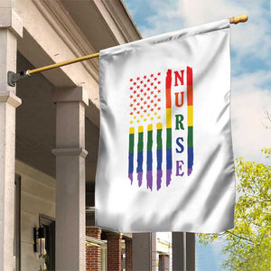 Rainbow RN Ally Pride Month Garden Flag LGBTQ Healthcare Worker TS12 Print Your Wear