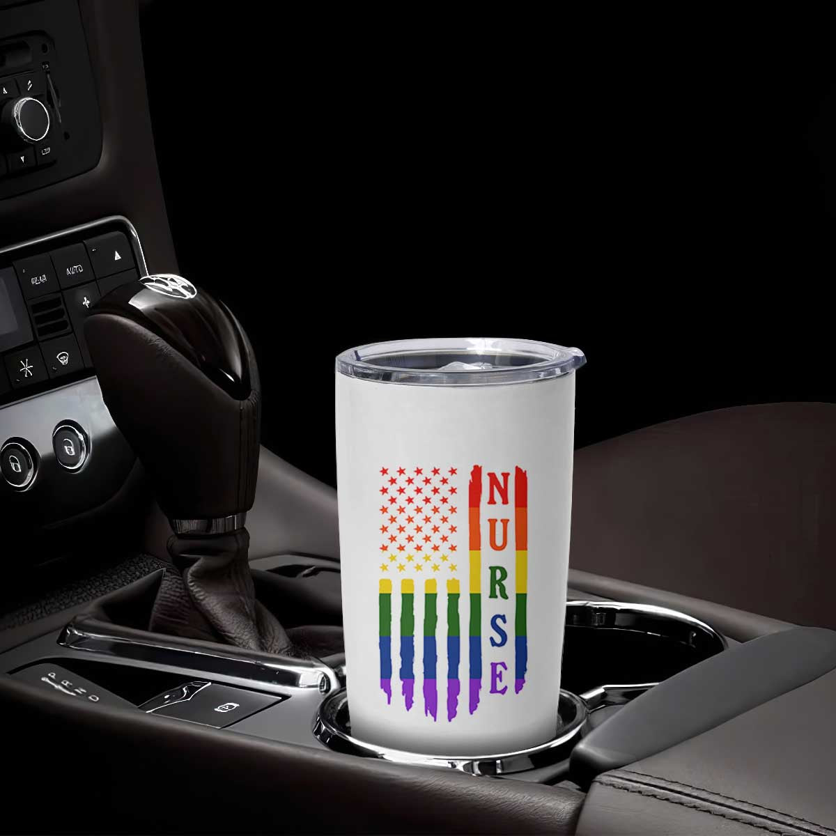 Rainbow RN Ally Pride Month Tumbler Cup LGBTQ Healthcare Worker TS12 Print Your Wear