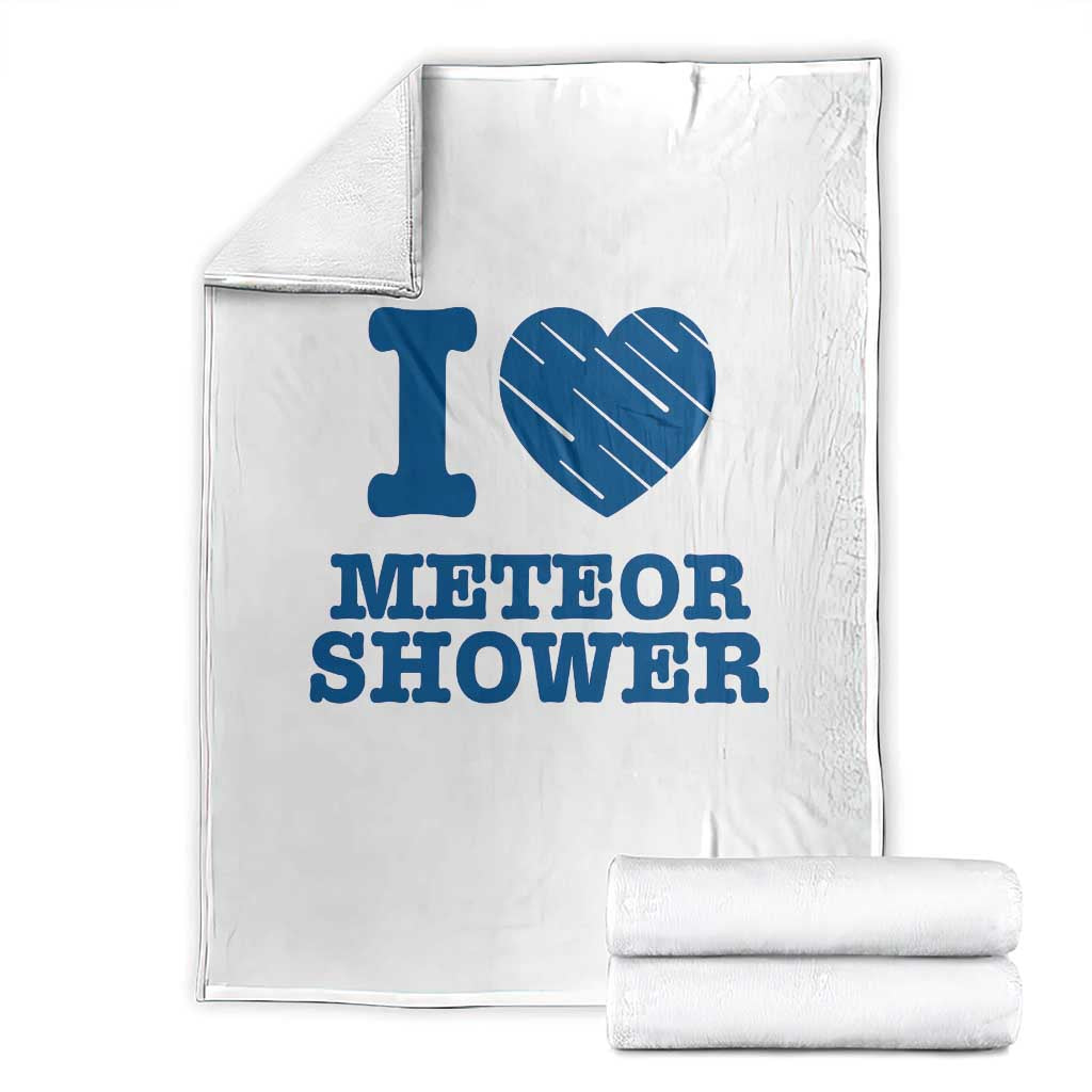 Meteor Shower Lover Throw Blanket Astronomy Enthusiast Gift