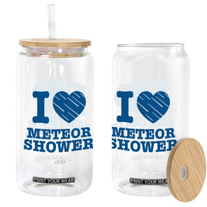 Meteor Shower Lover Glass Can Astronomy Enthusiast Gift