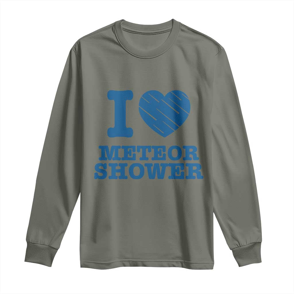 Meteor Shower Lover Long Sleeve Shirt Astronomy Enthusiast Gift