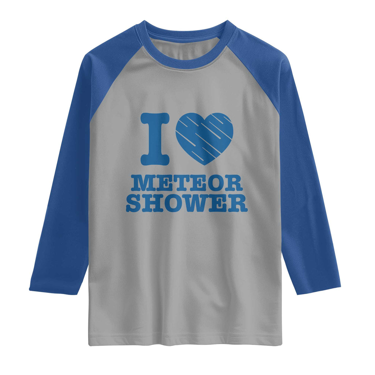 Meteor Shower Lover Raglan Shirt Astronomy Enthusiast Gift
