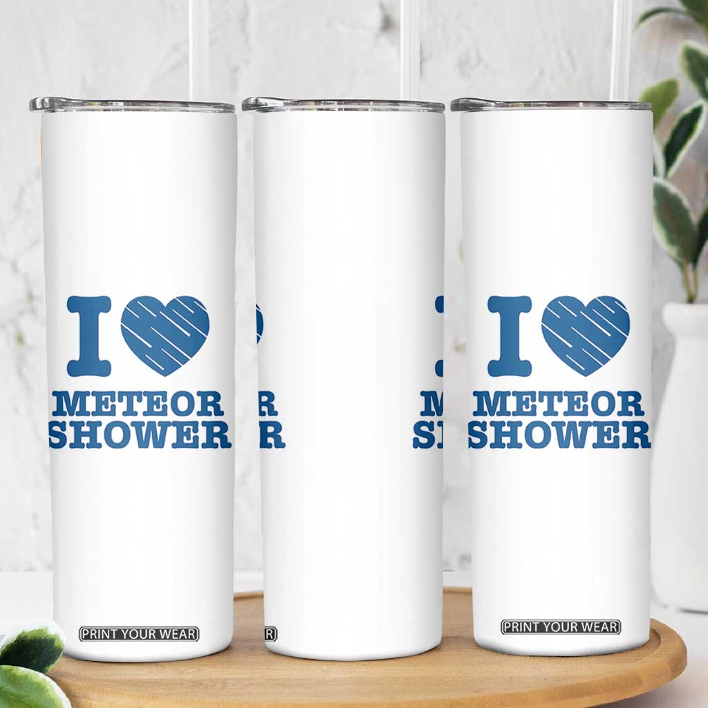 Meteor Shower Lover Skinny Tumbler Astronomy Enthusiast Gift