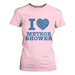Meteor Shower Lover T Shirt For Women Astronomy Enthusiast Gift