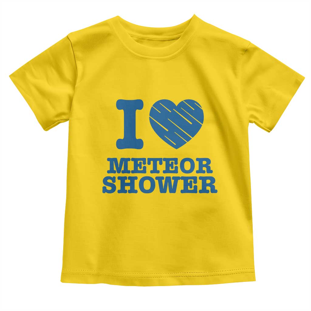 Meteor Shower Lover Toddler T Shirt Astronomy Enthusiast Gift