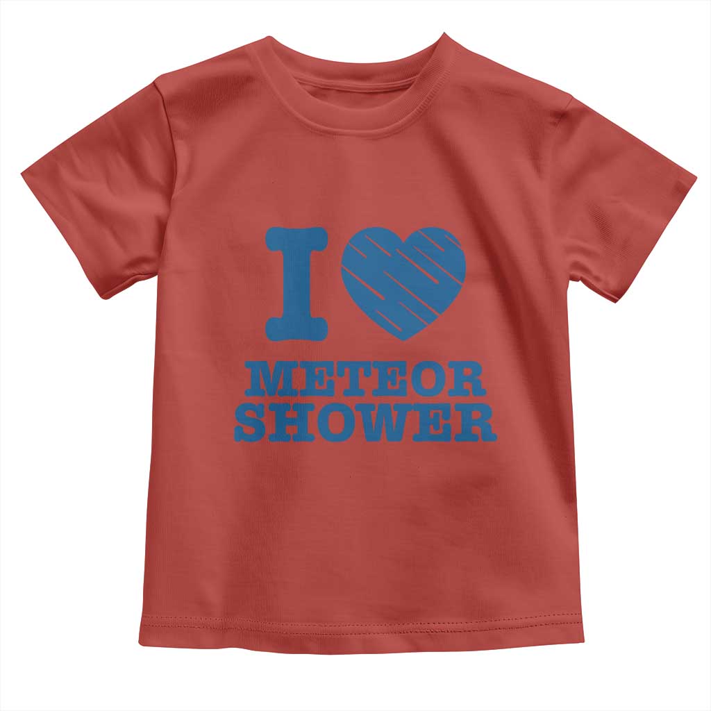 Meteor Shower Lover Toddler T Shirt Astronomy Enthusiast Gift