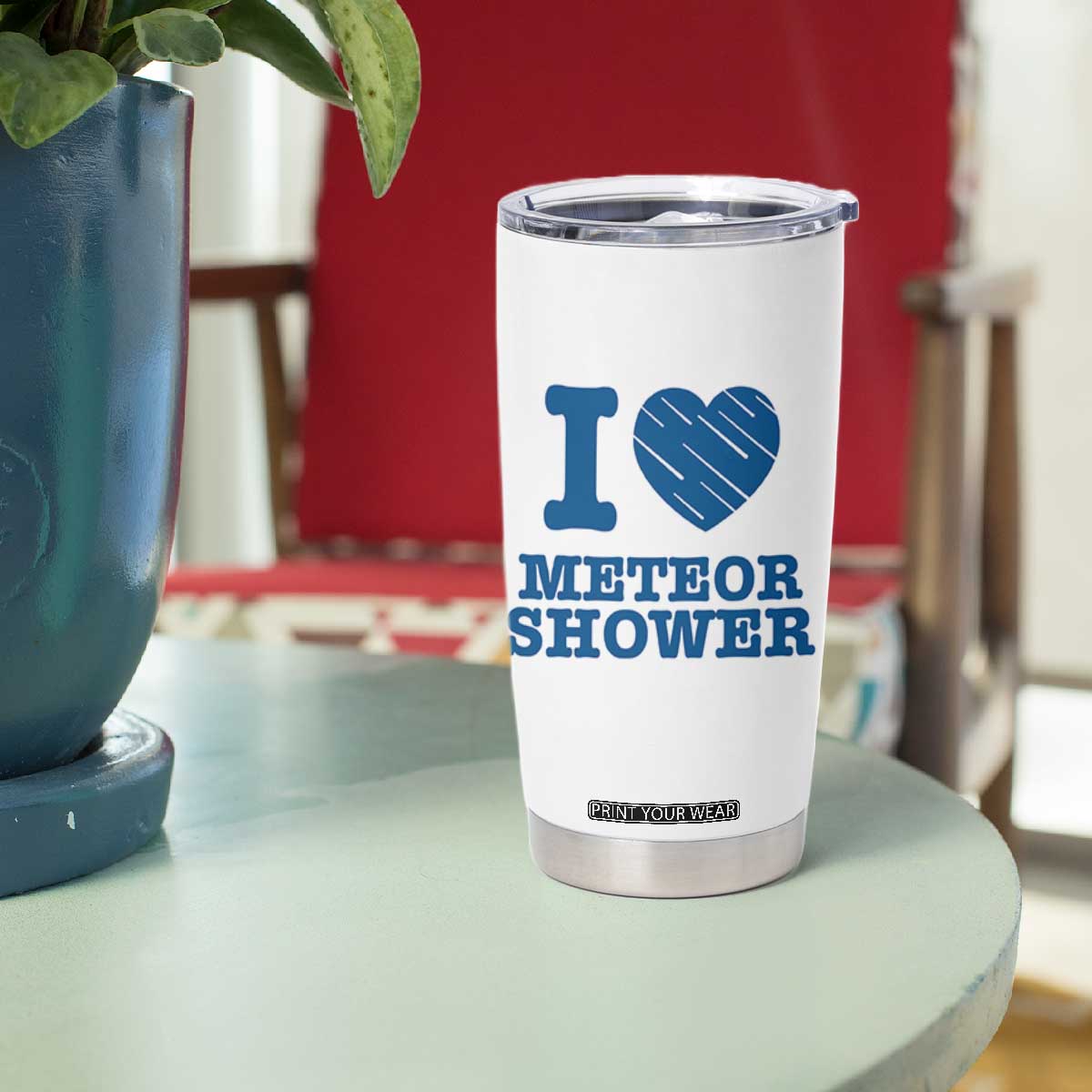 Meteor Shower Lover Tumbler Cup Astronomy Enthusiast Gift
