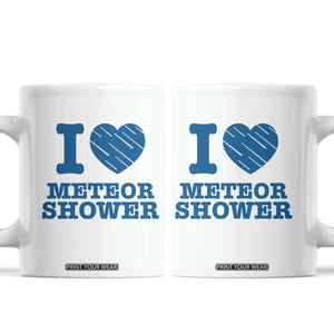 Meteor Shower Lover Coffee Mug Astronomy Enthusiast Gift