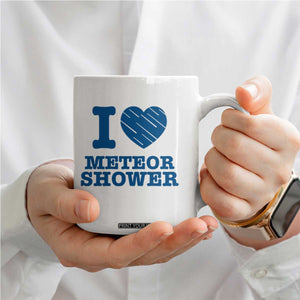 Meteor Shower Lover Coffee Mug Astronomy Enthusiast Gift