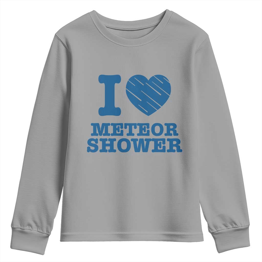 Meteor Shower Lover Youth Sweatshirt Astronomy Enthusiast Gift