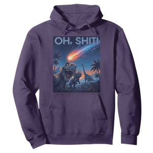 Funny Dinosaur Meteorite Hoodie Astronomy Lover Gift