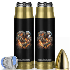 Funny Dinosaur Meteorite Strike Bullet Tumbler Epic Paleontology Gift