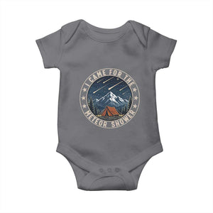 I Came For The Meteor Shower Baby Onesie Funny Astronomy Camping