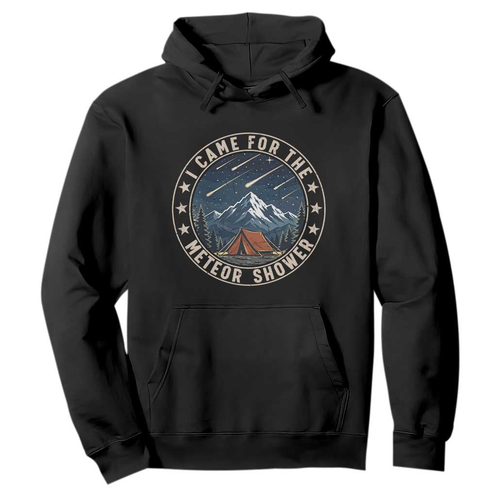 I Came For The Meteor Shower Hoodie Funny Astronomy Camping